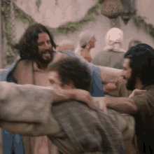 Jesús celebrando